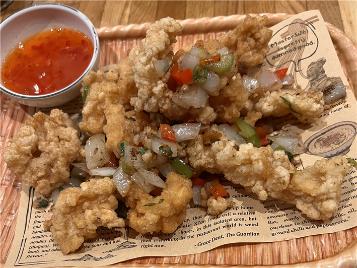 salt and pepper squid
